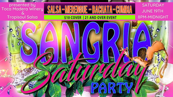 Sangria Saturday | Latin Dance Party
