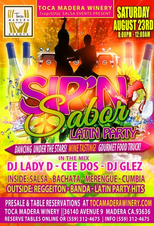 Sip N' Sabor August 23rd 1