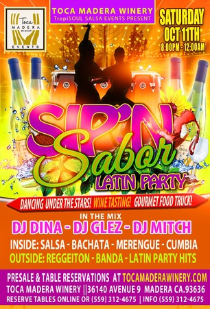Sip N' Sabor October 11th 1