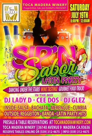Sip N' Sabor July 19th 1