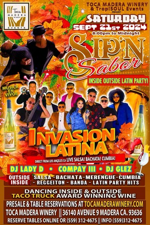 Sip N' Sabor September 21st 1