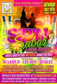 Sip N' Sabor July 19th